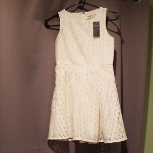 Kids white dress